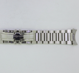 Auth JLC Jaeger LeCoultre Master Control Steel Watch Bracelet 21mm QM90AS10