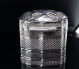 19Th C. Dutch .835 Silver Box, Hinged Lid