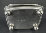 C.1853 Antique Karol Filip Malcz Warsaw Polish Silver Sugar Bowl 715g