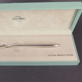 Ercuis, Paris Boxed 7 1/2 " Silverplate Caviar Serving Spoon