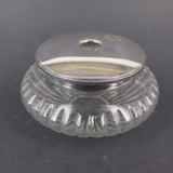 Vintage Volitive Tea Light Candle Holder With Sterling Silver Lid