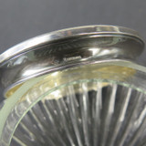 Vintage Volitive Tea Light Candle Holder With Sterling Silver Lid