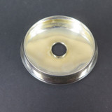 Vintage Volitive Tea Light Candle Holder With Sterling Silver Lid