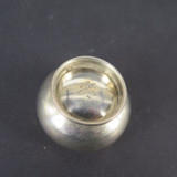 Antique Gilt Lined Newburyport Silver Co USA Sterling Silver Salt Cellar For One