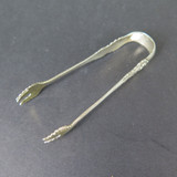 Antique Miniature Sterling Silver Sugar Tongs by Dominick & Haff, New York