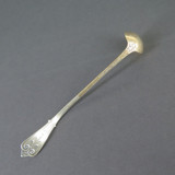 Antique Tiffany & Co, NY 5 1/2" Gilt Lined Sterling Silver Condiment Spoon