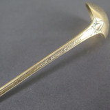 Antique Tiffany & Co, NY 5 1/2" Gilt Lined Sterling Silver Condiment Spoon