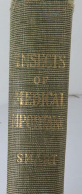 1944 SCARCE Book “Insects of Medical Importance” 2nd Edition with Corrections