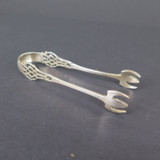 Antique American Made Art Nouveau Sterling Silver Tongs