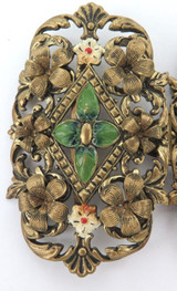 Superb Vintage Decorative Edwardian Style Ladies Belt Buckle.