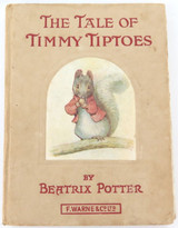 RARE 1911 Copyright “The Tale of Timmy Tiptoes” by Beatrix Potter. F Warne & Co