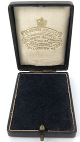 Vintage / Very Nice “D George Collins, LONDON” Jewellery Box