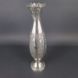 Antique Persian Isfahan .840 Middle Eastern Silver Vase