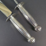 Vintage Roger Bros, USA Silverplate 'Hold-Edge' Roast Carving Set