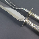 Vintage Wallace, USA 'Romance of the Sea' Sterling Silver Roast Carving Set