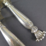 Vintage Wallace, USA 'Romance of the Sea' Sterling Silver Roast Carving Set