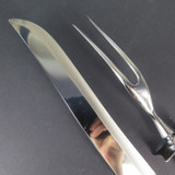 Vintage Wallace, USA 'Romance of the Sea' Sterling Silver Roast Carving Set