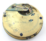 Antique Hardy Bros Ltd, Sydney & Brisbane Signed Pocket Watch Dial & Movement.