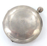 1908 English Sterling Silver Key Wind Pocket Watch Case.
