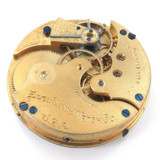 1891 Elgin 16S 11J Lever Set Pocket Watch Movement & Dial