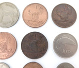 Job Lot Vintage Irish Coins / Various Values / All in Circulated Condition.
