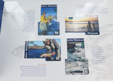 Telstra Phonecard Limited Edition set "Fishing in Australia" + Outer + Invoice.