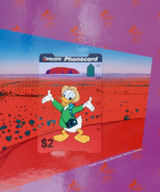 Telecom Phonecard Limited Edition Unused Mint Set "Mickey & Donald Down Under"