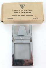 Vintage SVE Semi Automatic 2" Slide Changer DD-120B + Original Box.