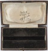 Early 1900s W. J. Coote, 658 George St, Sydney Jeweller & Optician Display Box.