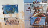 1994 Telecom Phonecard L/Edition Unused 4 Card Set & Folder "Life Saving"