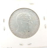 UNC 1946 Romania 25000 Lei .700 Silver. Some Tone Spots.
