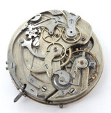 SUPER RARE 1872 Longines Chronograph Mens Pocket Watch Movement & Dial.