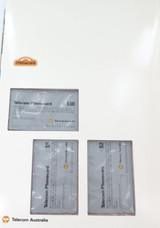 1990s Telecom Phonecard Unused Mint Set of 3 "Western Australia"