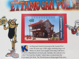 1990s Telecom Phonecard Unused Mint on Folder "Ettamogah Pub"