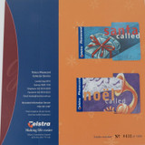 1997 Telstra Smart Phonecard Limited Edition Set of 5 "Christmas 1997" + Folder.