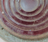 c1900 1910 Original / Genuine Jefferson 911 Truck Red Glass Lamp Lens Rear Tail Light