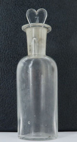 1800s Lamprecht's L-H 60ml Glass Chloroform Doctors / Apothecary Drip Bottle #7