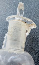 1800s Lamprecht's L-H 60ml Glass Chloroform Doctors / Apothecary Drip Bottle #7