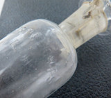 1800s Lamprecht's L-H 60ml Glass Chloroform Doctors / Apothecary Drip Bottle #7