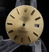 Authentic Rolex 16013 Datejust Gold Stick Dial #346