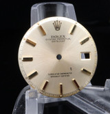 Vintage Rolex Datejust Gold Stick Tritium Dial & Hands ref 1603 #343