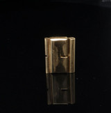 Auth. Cartier Santos Ladies 18K Gold 13.4mm Watch Bracelet End Link