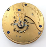 1894 Waltham 18S 7J Lever Set Mens Pocket Watch Movement & Dial.