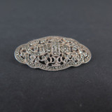 Ornate Limited Release Judith Jack Sterling Silver Marcasite Brooch 0112/2000