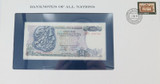 Banknotes of All Nations 1978 Greece 50 Drachmai + Card