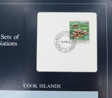 Coin Sets of All Nations 1983 Cook Islands UNC Set + Info Card