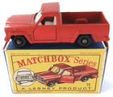 Vintage Lesney Matchbox Jeep Gladiator Pick-Up Truck No 71 + Box.