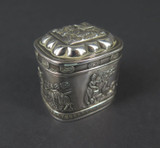 Antique 1909 Sterling Silver Made Trinket Box by B. Neresheimer & Sohne, Hanau