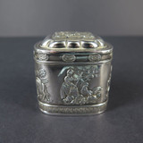 Antique 1909 Sterling Silver Made Trinket Box by B. Neresheimer & Sohne, Hanau