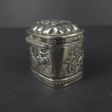 Antique 1909 Sterling Silver Made Trinket Box by B. Neresheimer & Sohne, Hanau